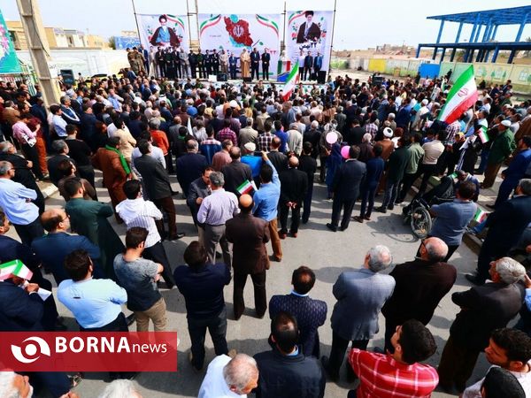 راهپیمایی 22 بهمن در منطقه آزاد اروند-آبادان