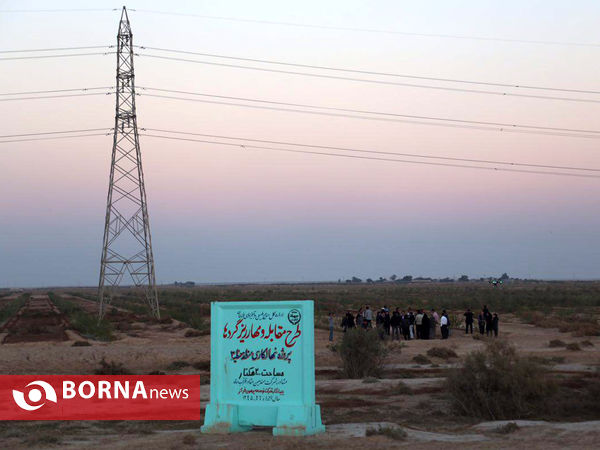 بازديد خبرنگاران از عمليات مهار ريزگردها