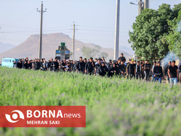 عزاداری مردم روستای کارچان در روز تاسوعا