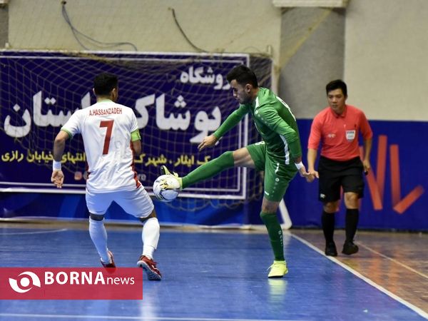 بازی فوتسال ایران و ترکمنستان در بازی های مقدماتی قهرمانی آسیا