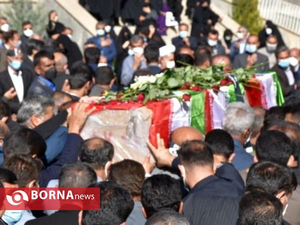مراسم استقبال از پیکر معلم و خبرنگار فرهیخته کهگیلویه و بویراحمدی در یاسوج