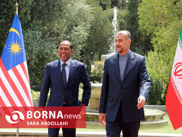 دیدار وزرای خارجه ایران و مالزی