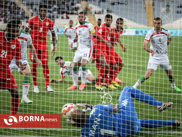 دیدار تیم های ملی ایران و عمان