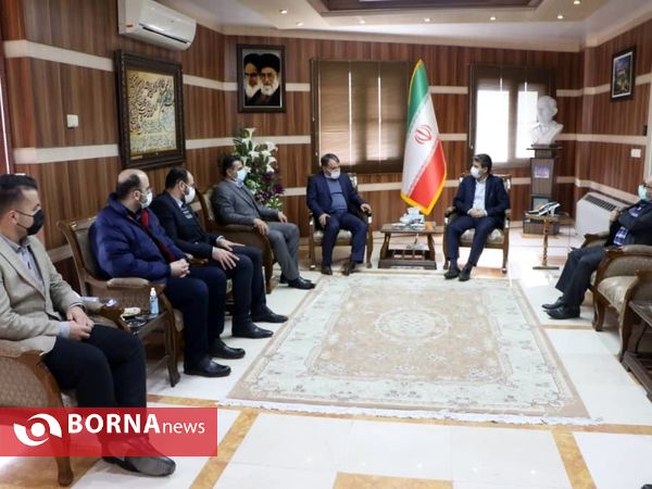 دیدار رئیس فدراسیون تنیس با استاندار آذربایجان‌غربی