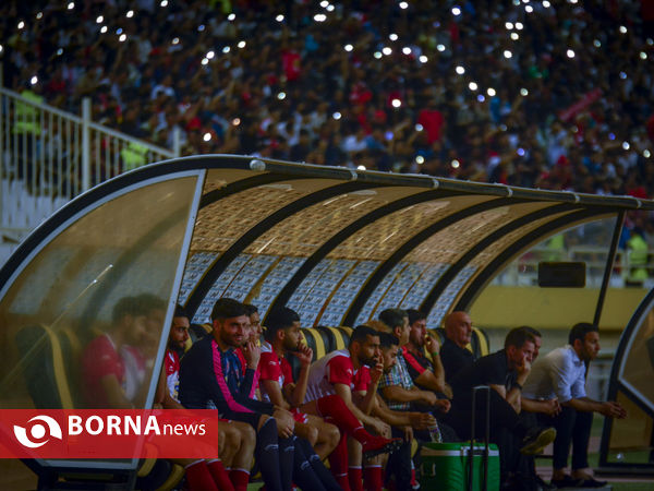 حاشیه دیدار تیم های فوتبال پرسپولیس و سپاهان