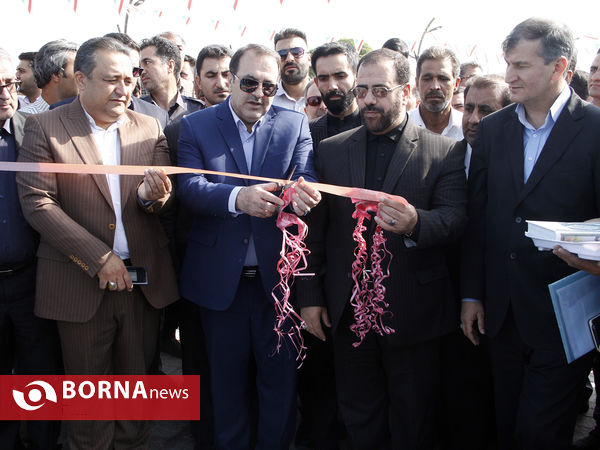 افتتاح پروزه های ورزشی و خانه جوان در مرودشت فارس باحضور معاون رییس جمهور