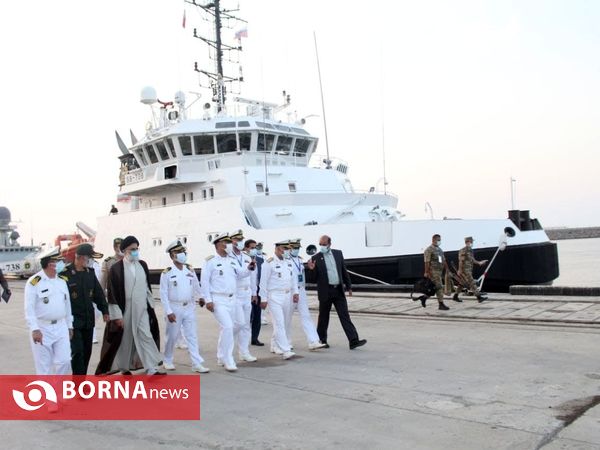 افتتاحیه ششمین دوره مسابقات بین المللی نظامی جام دریا