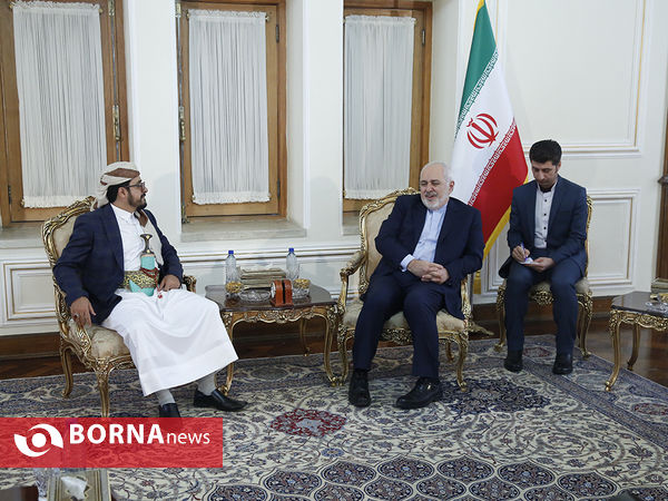 دیدار محمد جواد ظریف با سفیر جدید یمن