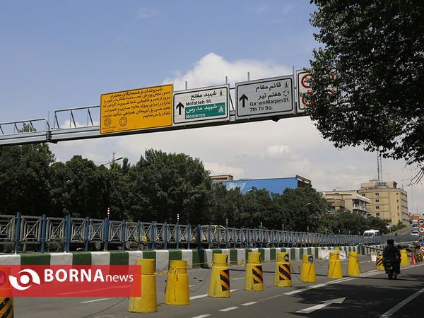 عملیات بازسازی پل کریمخان