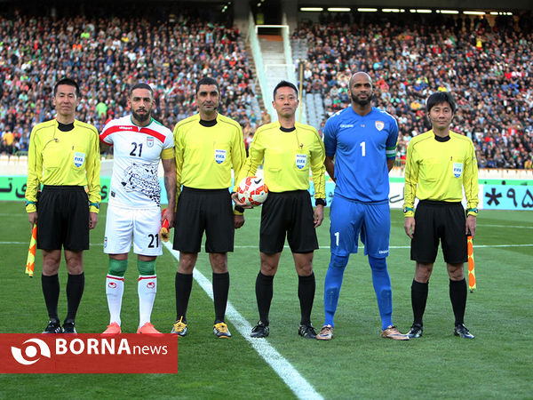 دیدار تیم های ملی ایران و عمان