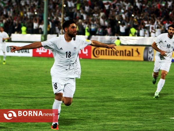 دیدار تیم های ایران - قطر