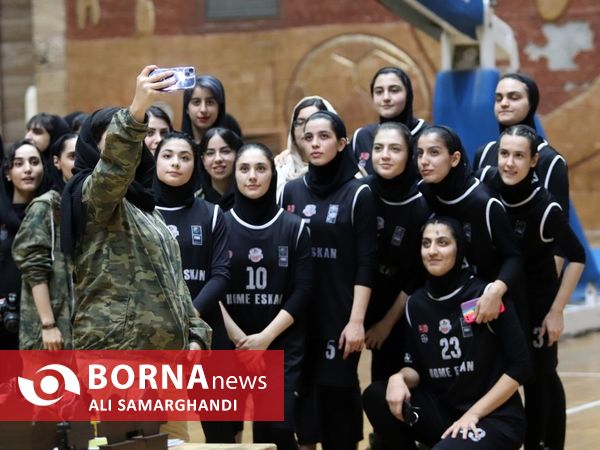 فینال چهارمین دوره لیگ بسکتبال بانوان گیلان