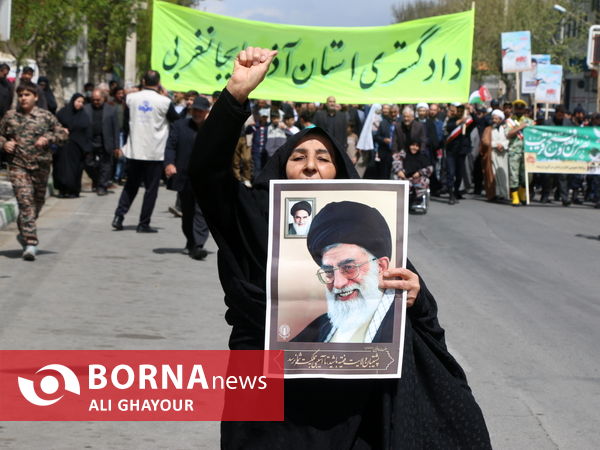 راهپیمایی روز قدس - ارومیه 