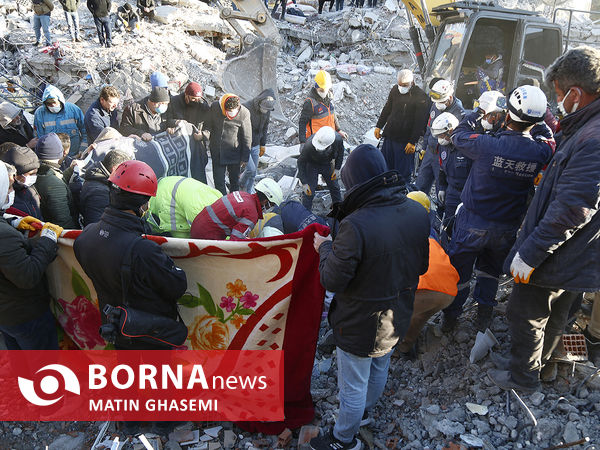 شهر آدمیان ترکیه بعد از زلزله مرگبار ۱۸ بهمن