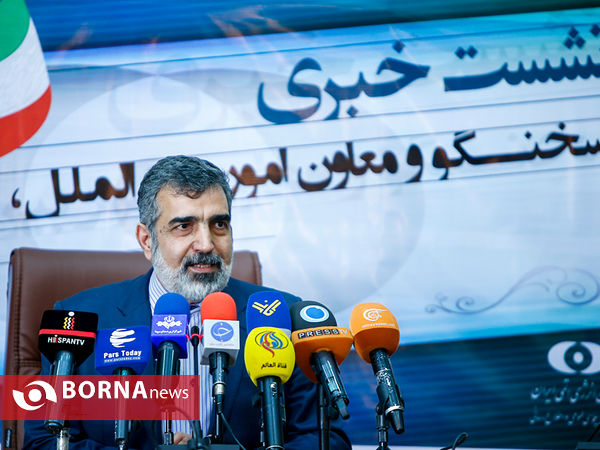 نشست خبری سخنگوی سازمان انرژی اتمی