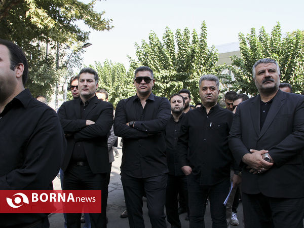 تشییع پیکر مهدی شادمانی