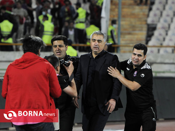 دیدار تیم های فوتبال نساجی - مس کرمان