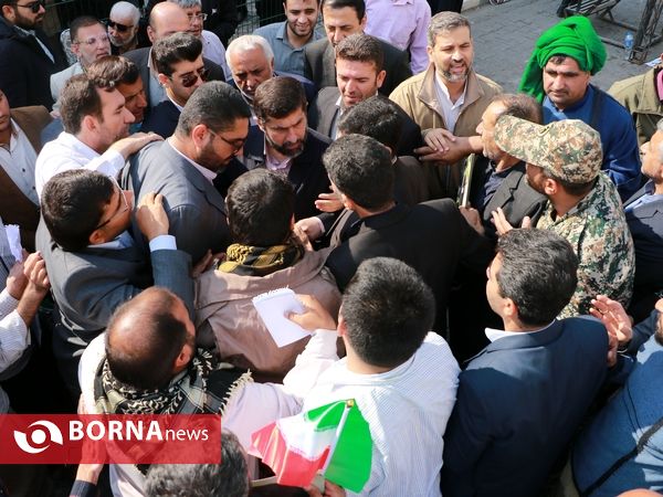 راهپیمایی حمایت از ولایت و اقتدار کشور - اهواز