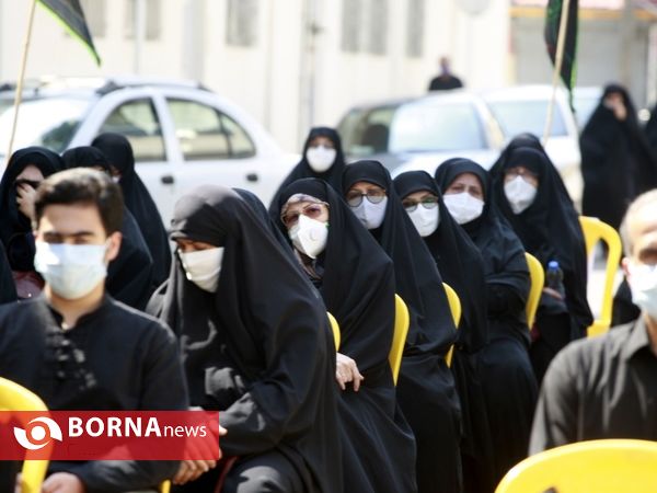 مراسم عزاداری تاسوعای حسینی  در شهرستان لاهیجان