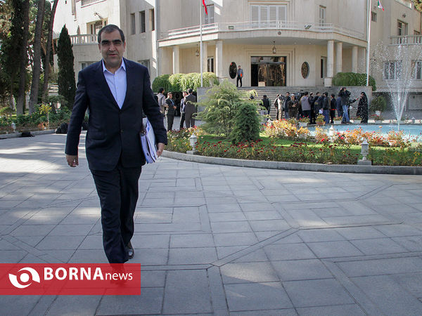 در حاشیه جلسه هیات دولت