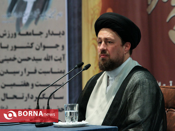 دیدار اهالی ورزش با یادگار امام