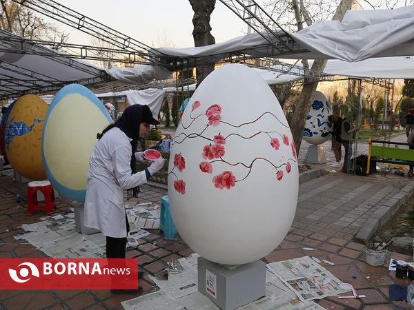 جشنواره تخم مرغ های نوروزی