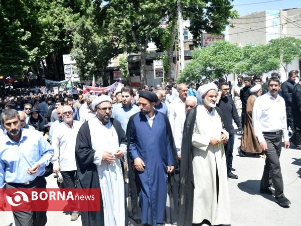 راهپیمایی روزجهانی  قدس در خرم آباد