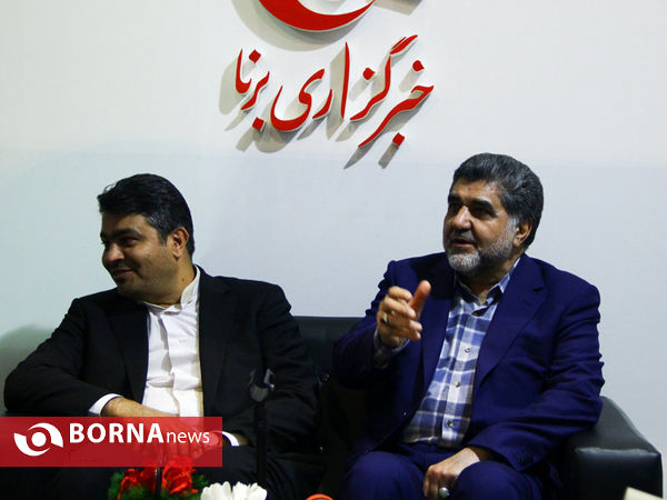 روز هفتم نمایشگاه مطبوعات در غرفه برنا