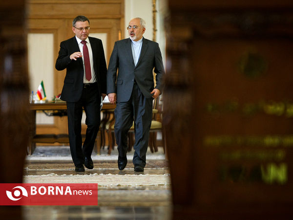دیدار وزرای خارجه ایران و چک
