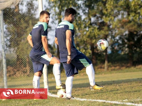 تمرینات تیم فوتبال ملوان بندرانزلی