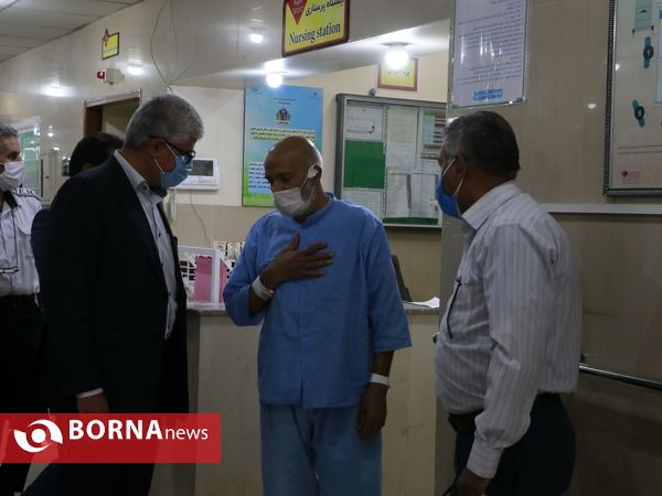 سال نو در کنار کادر درمان جنوب غرب خوزستان