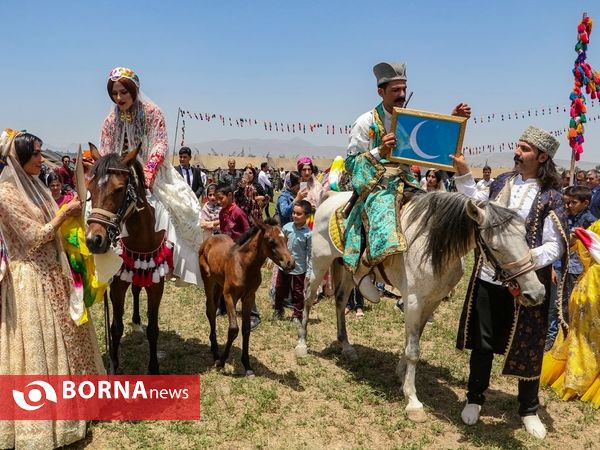 جشن ازدواج در عشایر ایل بزرگ قشقایی