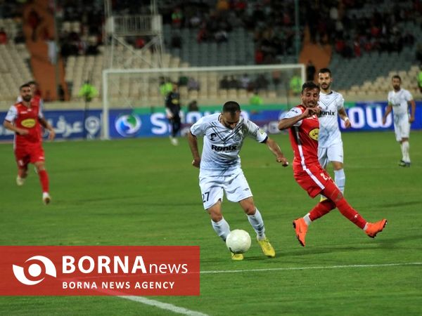 دیدار تیم های فوتبال پرسپولیس _ ملوان