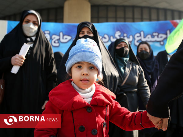 اجتماع دختران حاج قاسم - ورزشگاه ۱۲هزار نفری آزادی