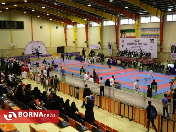 اولین دوره مسابقات بین المللی کاراته گلستان کاپ 2019 علی آباد کتول