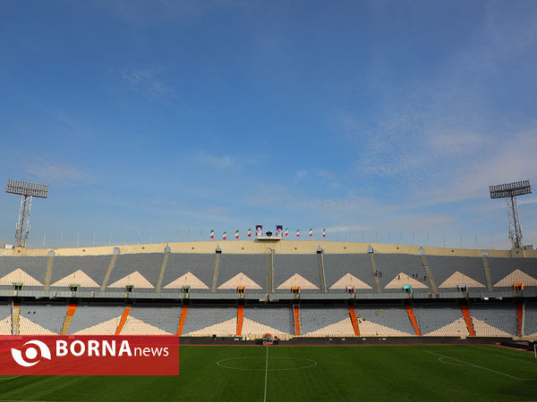 آخرین مراحل آماده سازی ورزشگاه آزادی