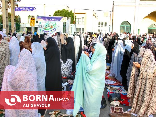 اقامه نماز عید سعید فطر در ارومیه 