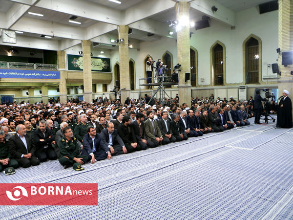 دیدار مردم نجف‌آباد با رهبر انقلاب