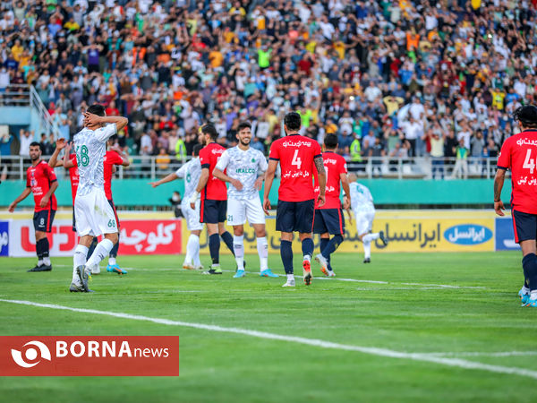 دیدار تیم های فوتبال آلومینیوم - نساجی