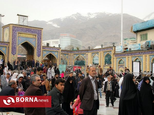 مراسم عزاداری سالروز شهادت حضرت فاطمه زهرا (س)  در امامزاده صالح تهران