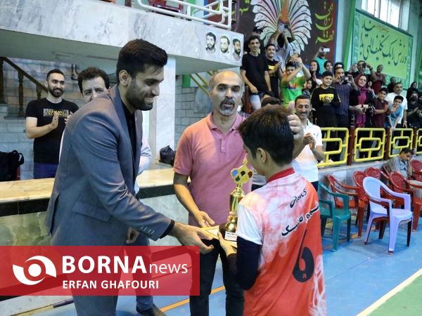 مسابقات والیبال بسیج رده نونهالان در ساری