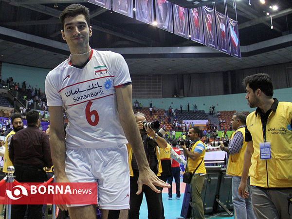 دیدار تیم ملی والیبال ایران - روسیه