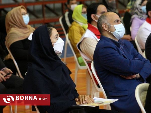 مراسم استقبال از مقام آوران مسابقات انتخابی المپیک _ بندرانزلی