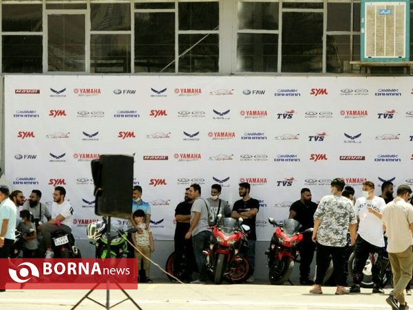 همایش  موتوسواران حرفه ایی- غرب تهران