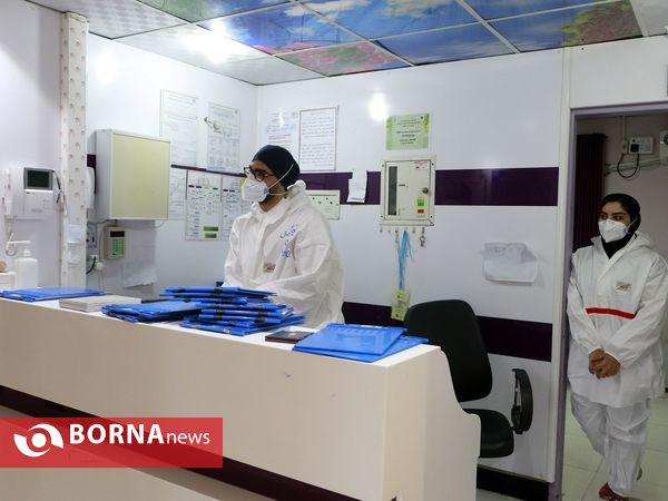 سال نو در کنار کادر درمان جنوب غرب خوزستان