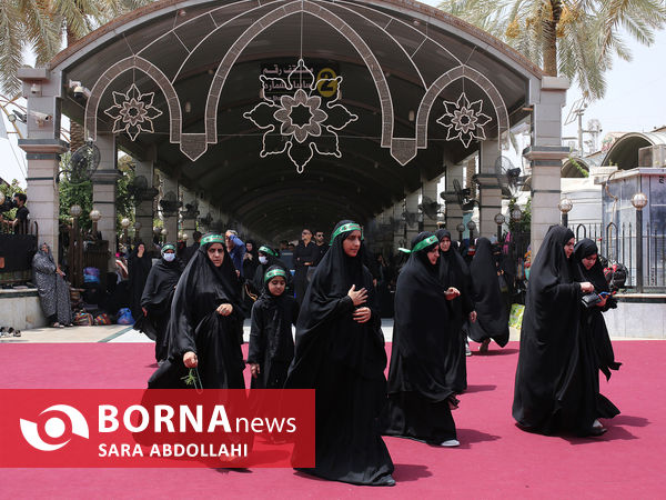 عزاداری تاسوعای حسینی در بین الحرمین