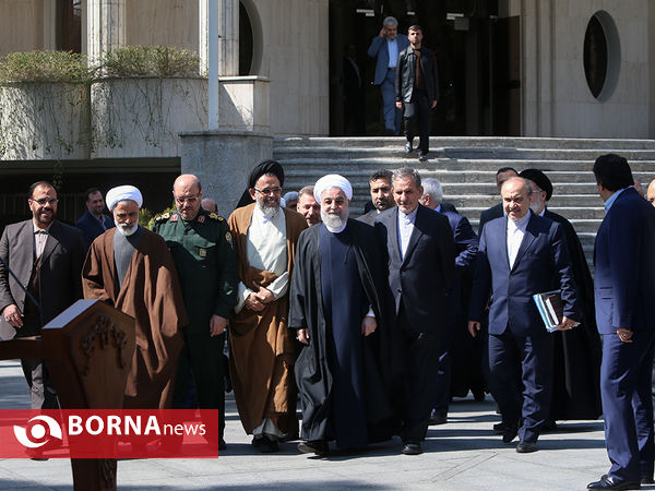 اخرین نشست هیات دولت در سال 95