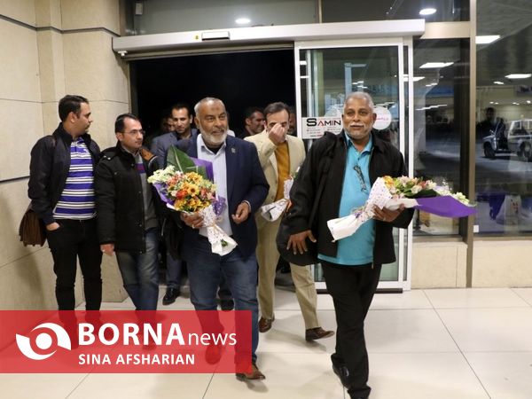 ورود مسئولین جهانی و آسیایی کبدی به ارومیه 