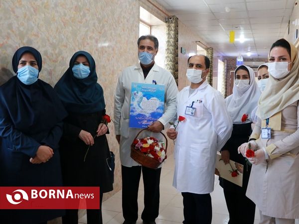 آیین تقدیر از پرستاران جنوب غرب خوزستان