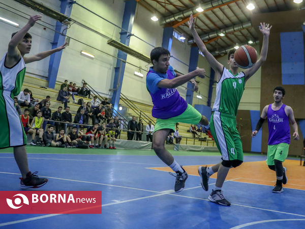 مسابقات مینی بسکتبال محلات تهران